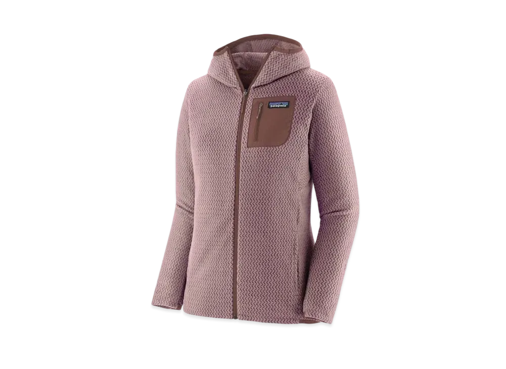 Patagonia Women's R1 Air Full Zip Hoody "Mauve"