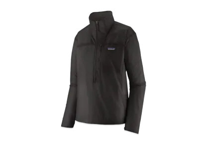 Patagonia Women's Houdini Stash 1/2 Zip Pullover "Black"