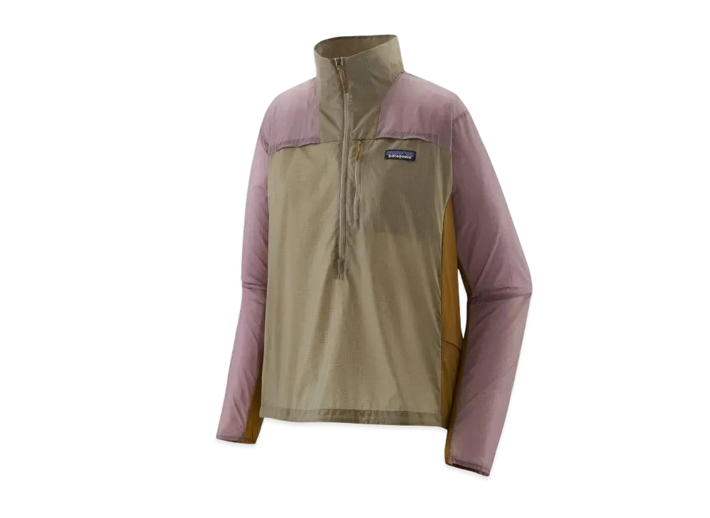 Patagonia Women's Houdini Stash 1/2 Zip Pullover "Grey"