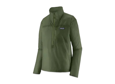 Patagonia Women's Houdini Stash 1/2 Zip Pullover "Terrain Green"