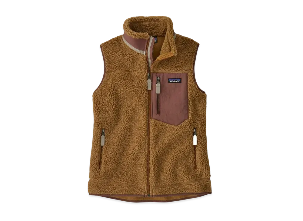 Patagonia Women's Classic Retro X Vest "Brown"