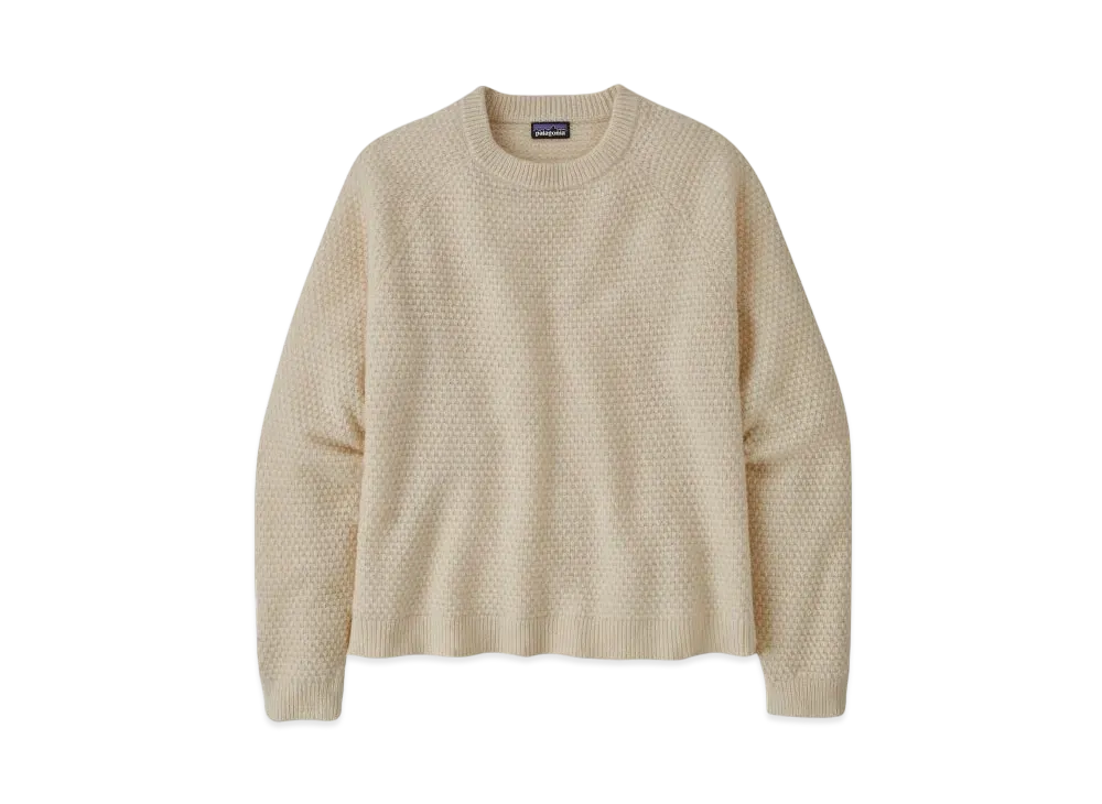 Patagonia Women's Recycled Cashmere Top "Natural"