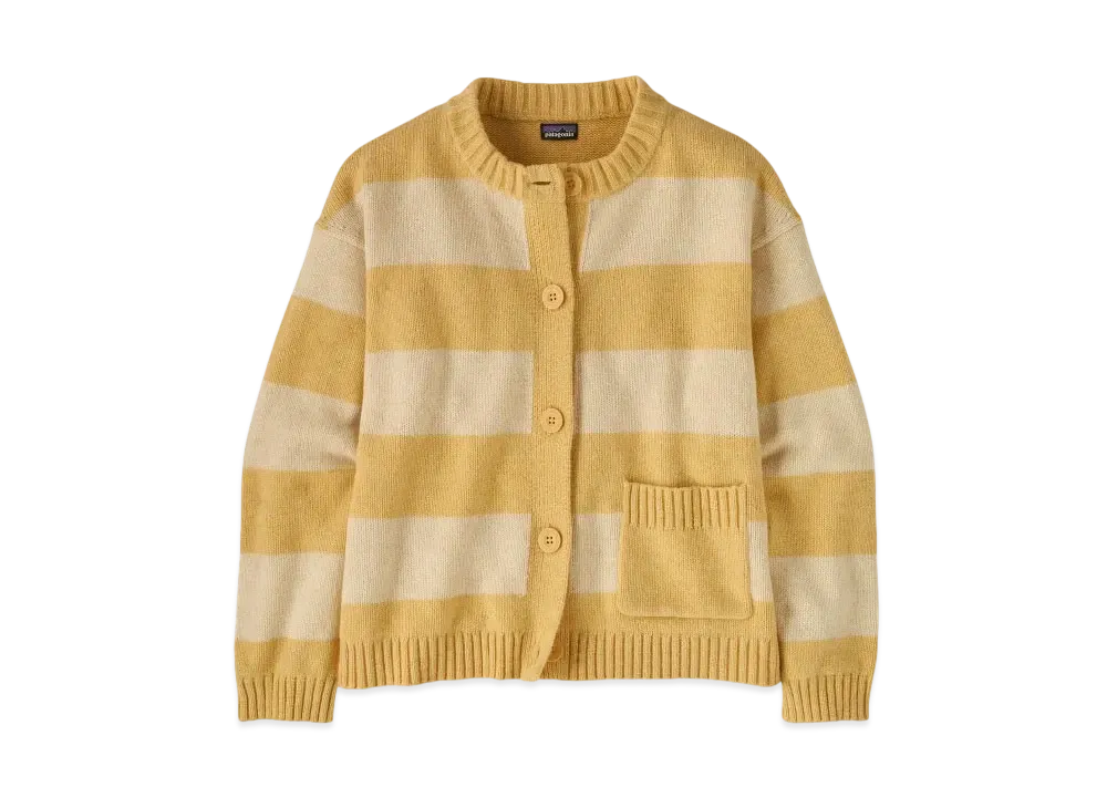 Patagonia Women's Recycled Wool Blend Sweater "Tan"