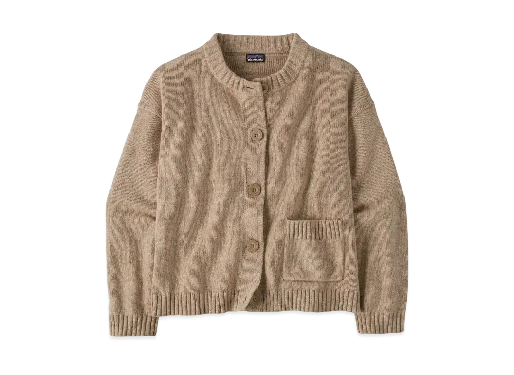 Patagonia Women's Recycled Wool Blend Sweater "Grey"