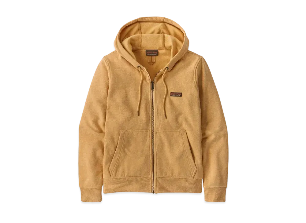Patagonia Women's Full Zip Work Hoody Sweatshirts "Tan"
