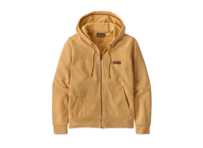 Patagonia Women's Full Zip Work Hoody Sweatshirts "Tan"