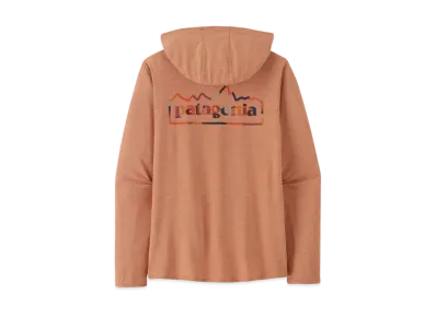 Patagonia Women's Capilene Cool Daily Graphic Hoody "Pink"