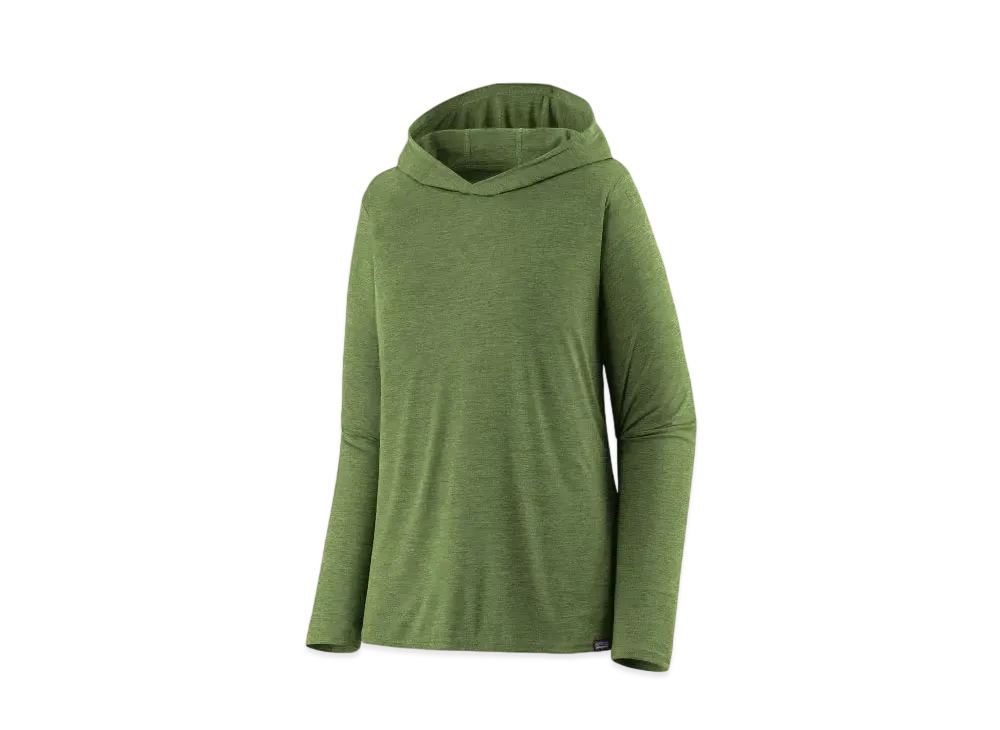 Patagonia Women's Capilene Cool Daily Hoody "Terrain Green"