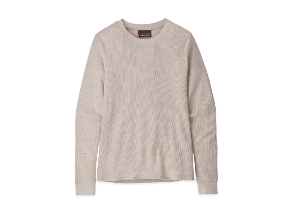 Patagonia Women's Work Waffle Crew "Pumice"