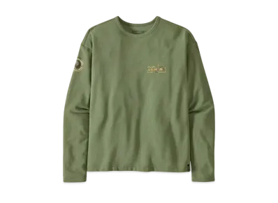 Patagonia Women's Lightweight Unity Fitz Wildrise Crew "Terrain Green"