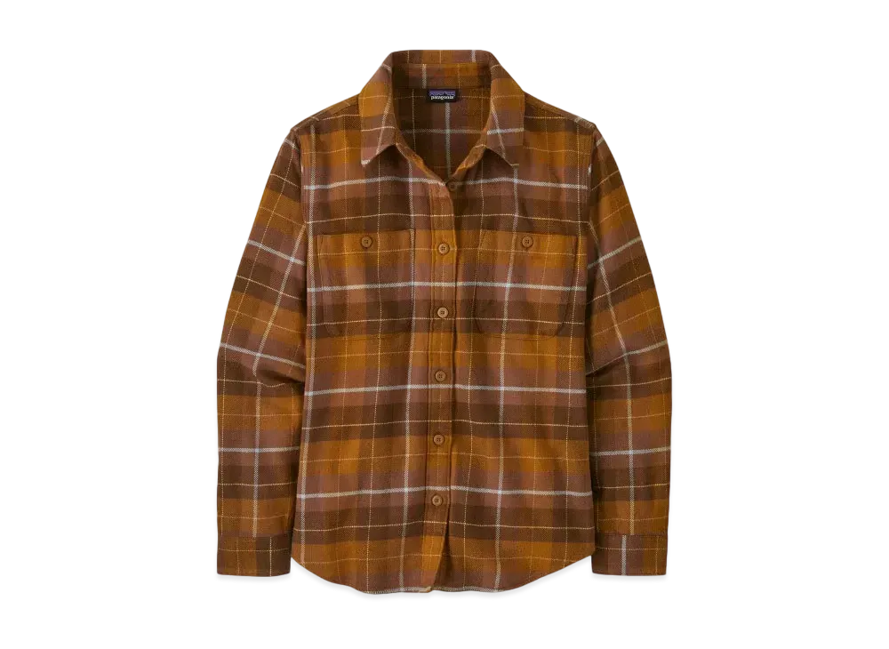 Patagonia Women's Fjord Flannel Shirt "Brown"