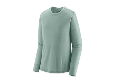 Patagonia Women's Longsleep Capilene Cool Merino Blend Shirt "Thermal Blue"