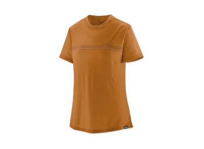 Patagonia Women's Capilene Cool Merino Blend Graphic Shirt "Caramel"