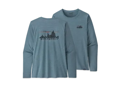 Patagonia Women's Longsleep Capilene Cool Daily Graphic Shirt "Light Plume"