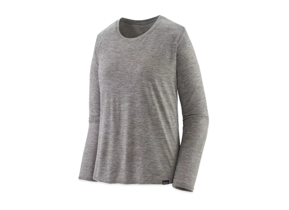 Patagonia Women's Longsleep Capilene Cool Daily Shirt "Grey"