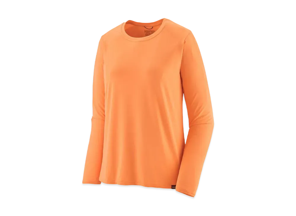 Patagonia Women's Longsleep Capilene Cool Daily Shirt "Apricot"