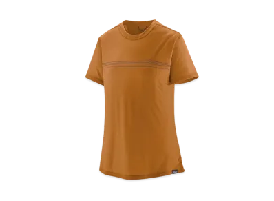 Patagonia Women's Capilene Cool Merino Blend Graphic Shirt "Caramel"