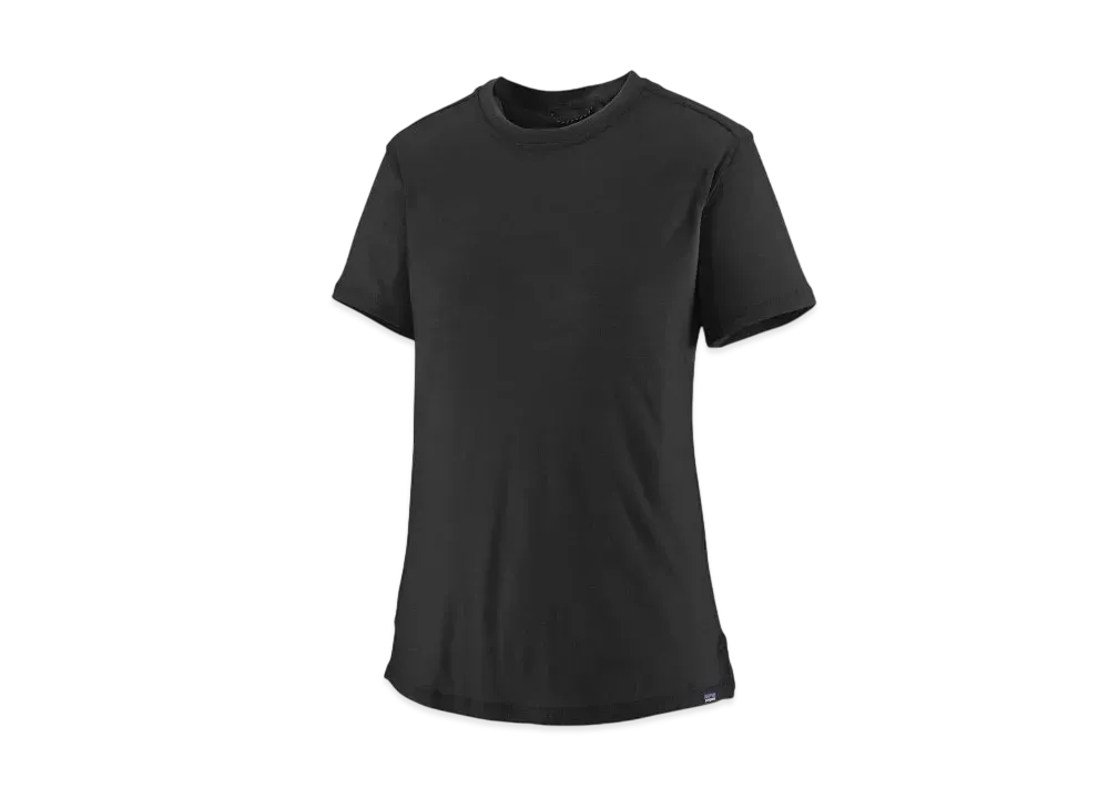 Patagonia Women's Capilene Cool Merino Blend Shirt "Black"