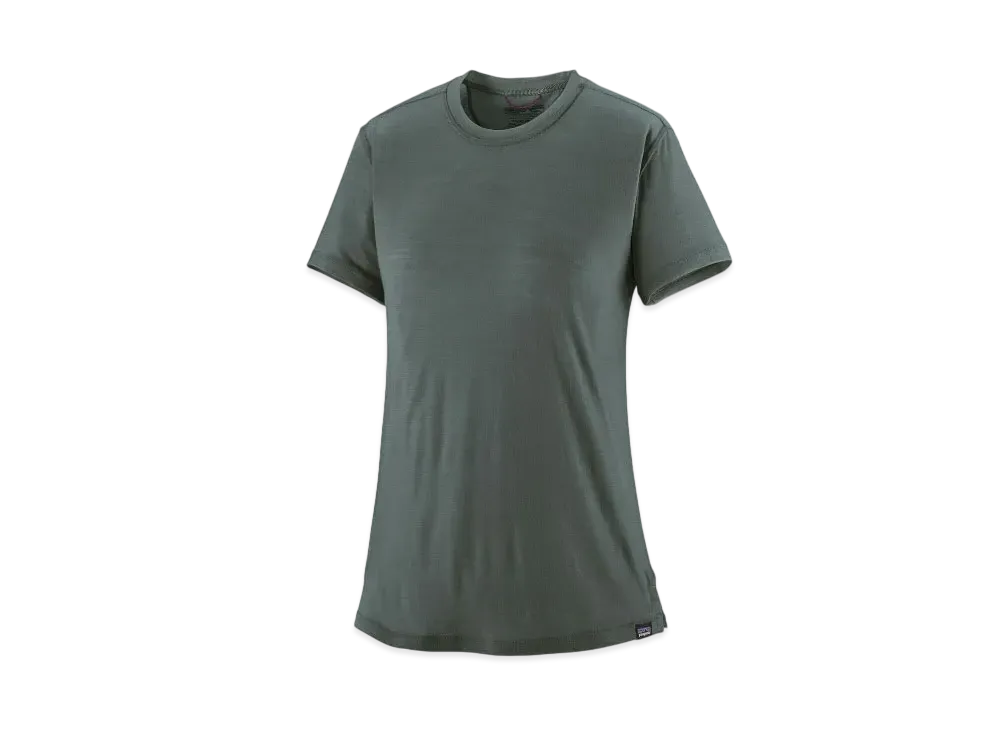 Patagonia Women's Capilene Cool Merino Blend Shirt "Nouveau Green"