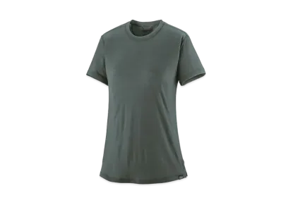 Patagonia Women's Capilene Cool Merino Blend Shirt "Nouveau Green"