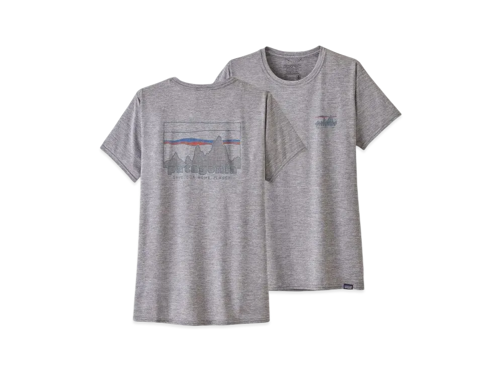 Patagonia Women's Capilene Cool Daily Graphic Shirt "Grey"