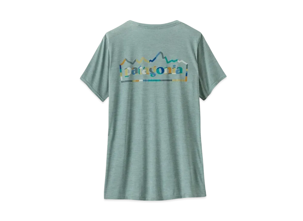Patagonia Women's Capilene Cool Daily Graphic Shirt "Thermal Blue"