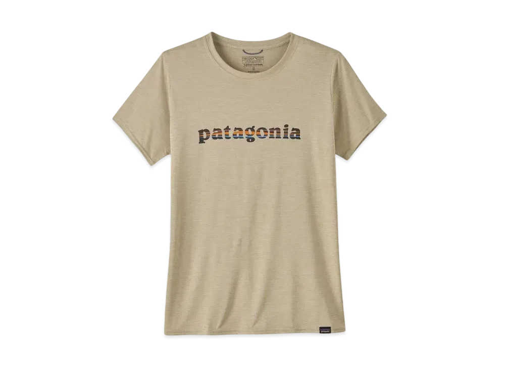 Patagonia Women's Capilene Cool Daily Graphic Shirt "Pumice"