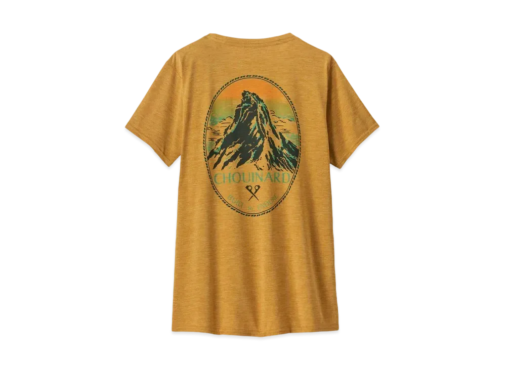 Patagonia Women's Capilene Cool Daily Graphic Shirt "Tan"