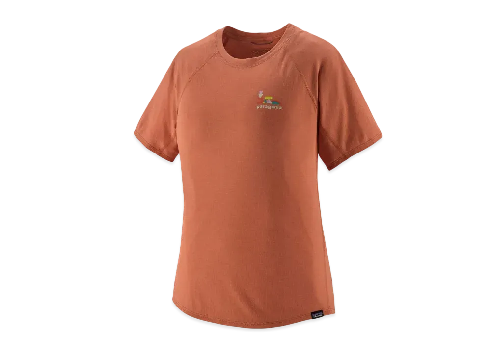 Patagonia Women's Capilene Cool Trail Graphic Shirt "Clay"