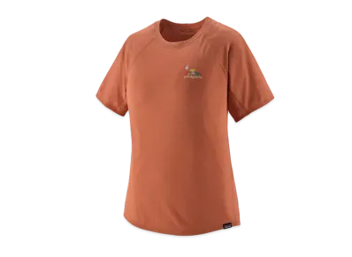 Patagonia Women's Capilene Cool Trail Graphic Shirt "Clay"