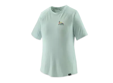 Patagonia Women's Capilene Cool Trail Graphic Shirt "Wispy Green"