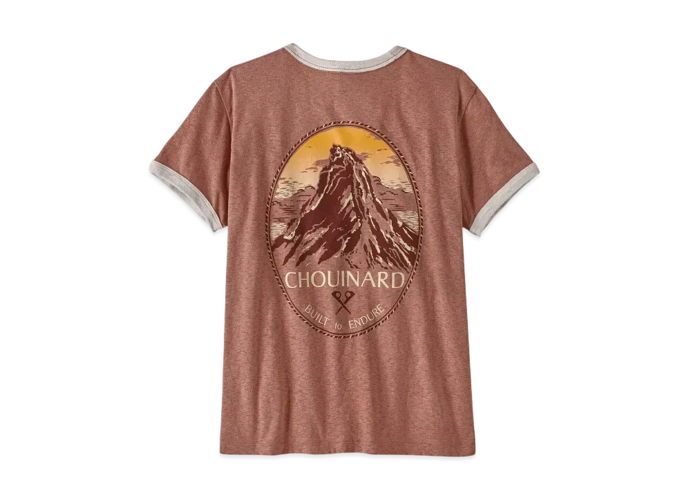 Patagonia Women's Chouinard Crest Ringer Responsibility "Clay"