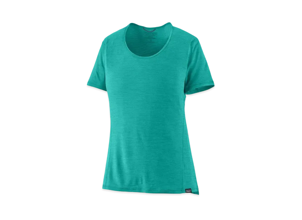 Patagonia Women's Capilene Cool Lightweight Shirt "Subtidal Blue"