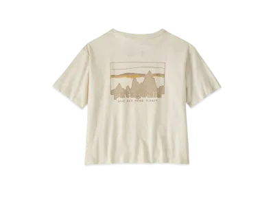 Patagonia Women's 73 Skyline Easy Cut Responsibility "White"