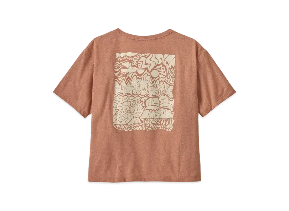 Patagonia Women's Sea Days Easy Cut Pocket Responsibility "Terra Pink"