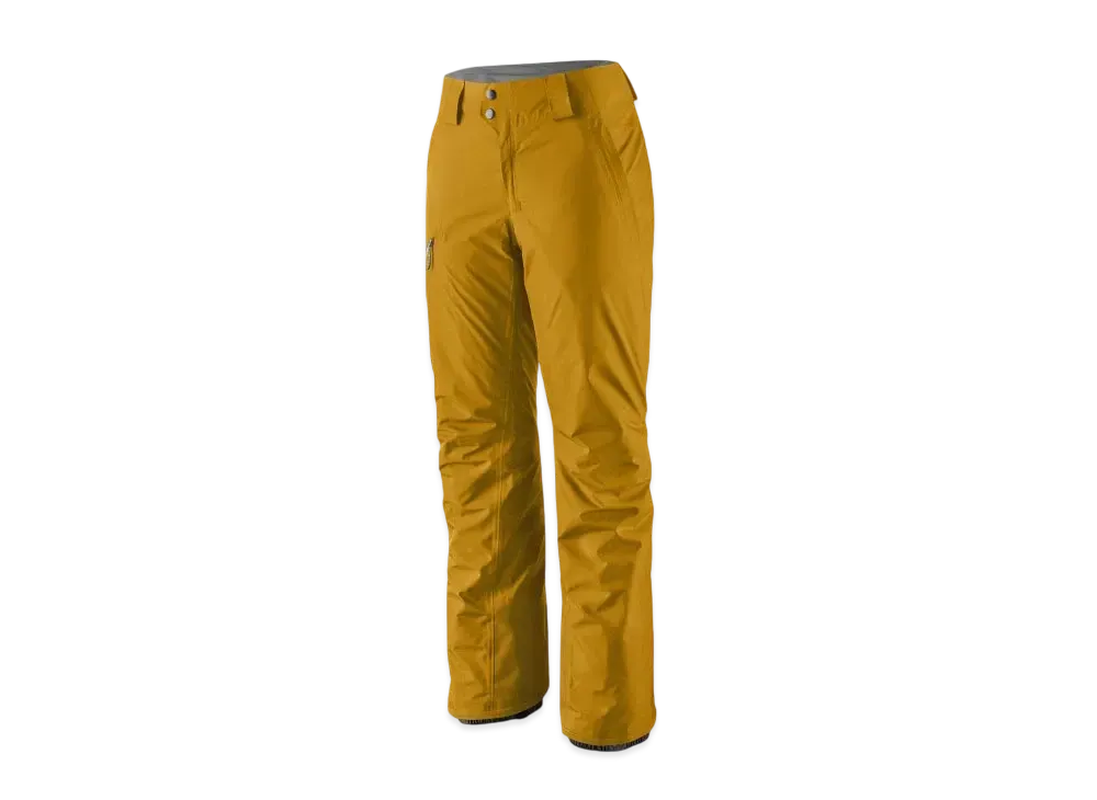 Patagonia Women's Insulated Powder Town Pants "Gold"
