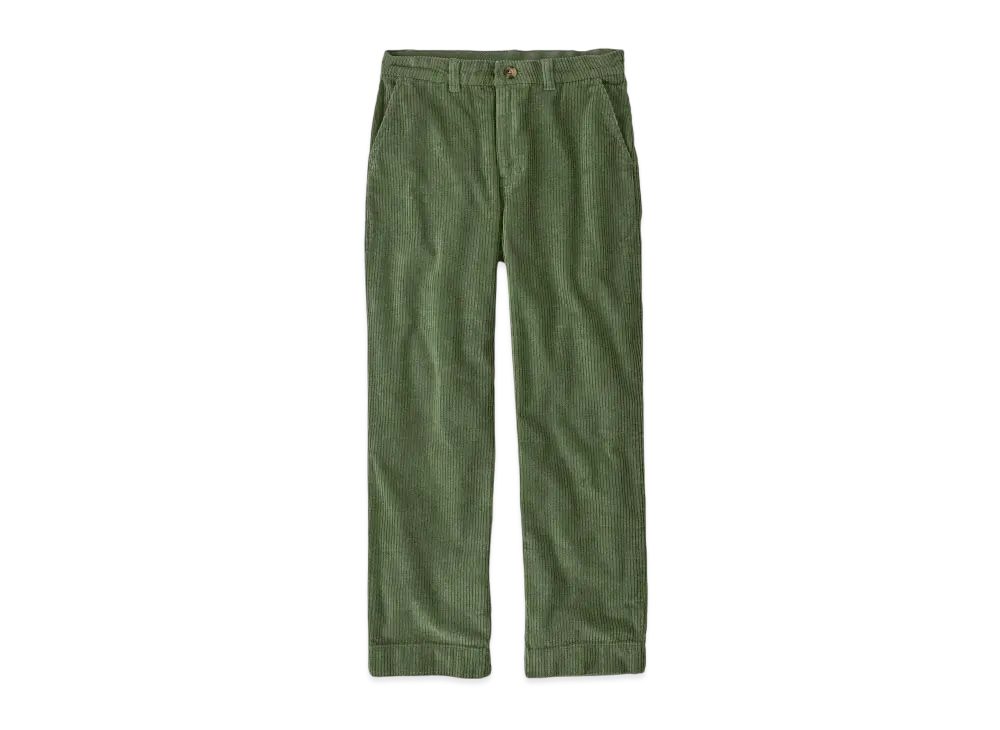 Patagonia Women's Wide Wale Corduroy Pants "Terrain Green"