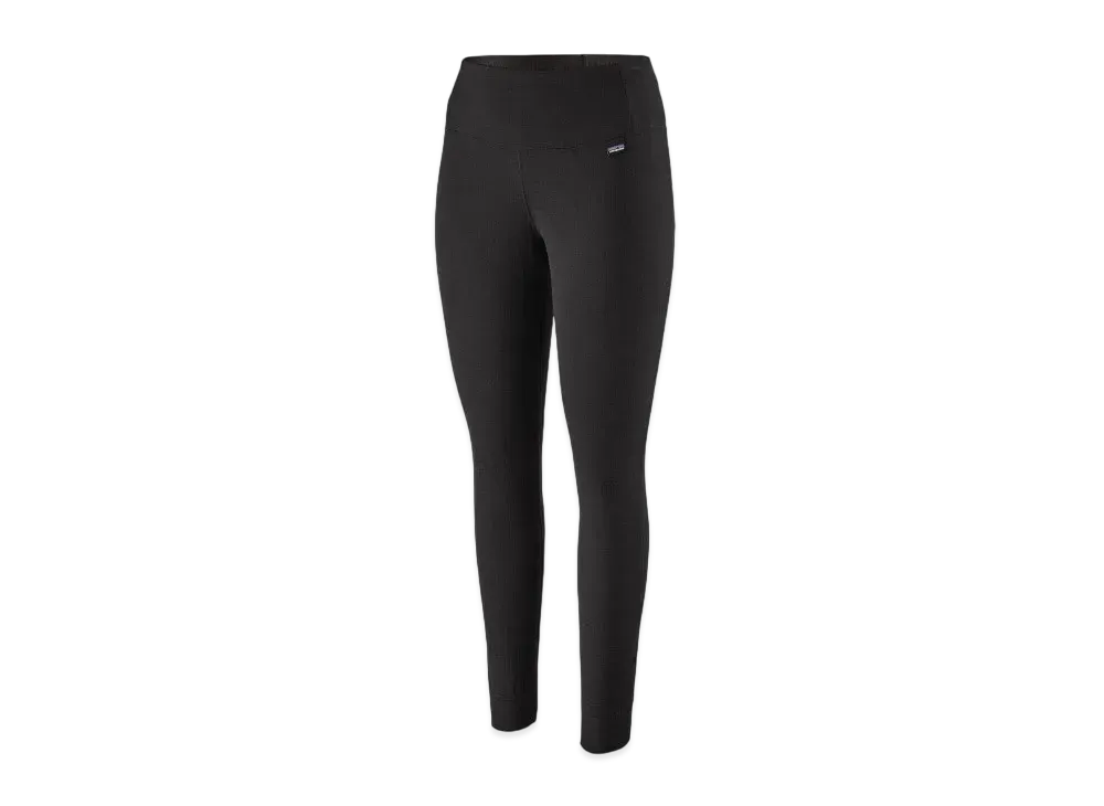 Patagonia Women's Capilene Thermal Weight Bottoms "Black"
