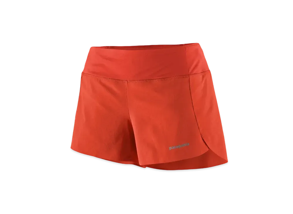Patagonia Women's Strider Pro Shorts 3 1/2 Inch "Red"