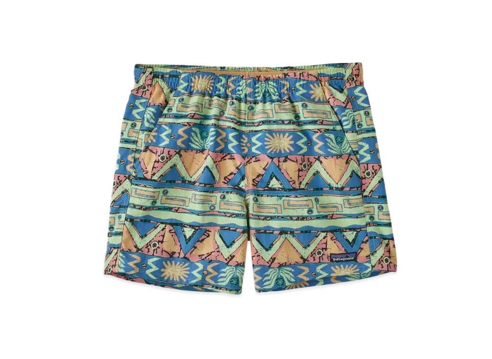 Patagonia Women's Baggies Short 5 Inch "Salamander Green"