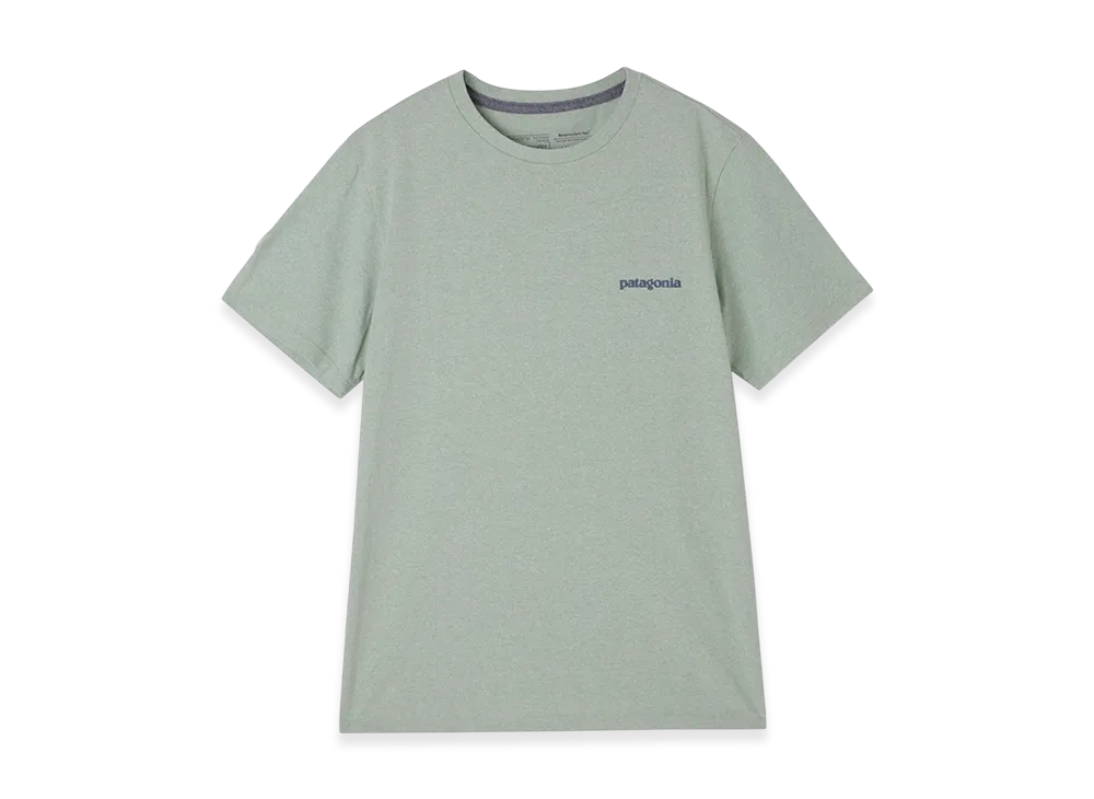 Patagonia Fitz Roy Icon Responsibili Tee "Salvia Green"