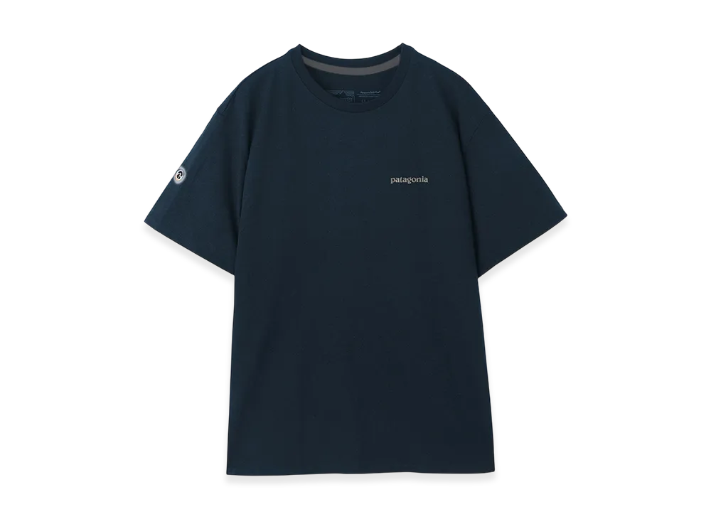 Patagonia Fitz Roy Icon Responsibili Tee "Lagom Blue"