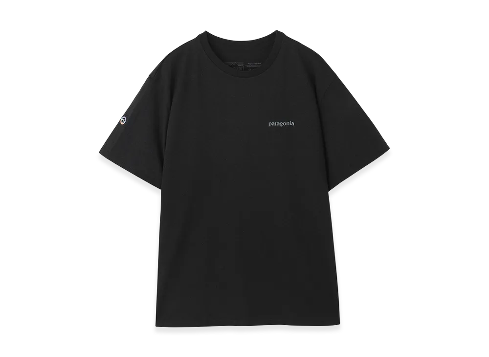 Patagonia Fitz Roy Icon Responsibili Tee "Inkblack"