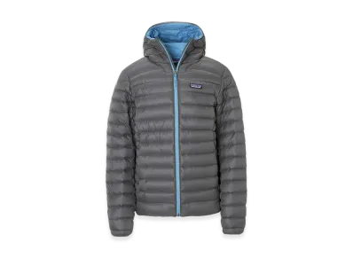 Patagonia Men's Down Sweater Hoody "Forge Grey"