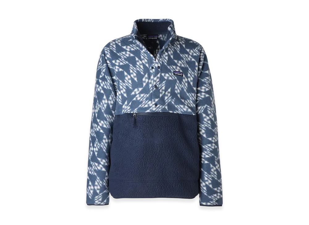 Patagonia Men's Retro Pile Half Snap Fleece Pullover "New Navy"