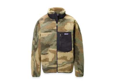 Patagonia Men's Classic Retro X Fleece Jacket "Kansas Sky/Classic Tan"