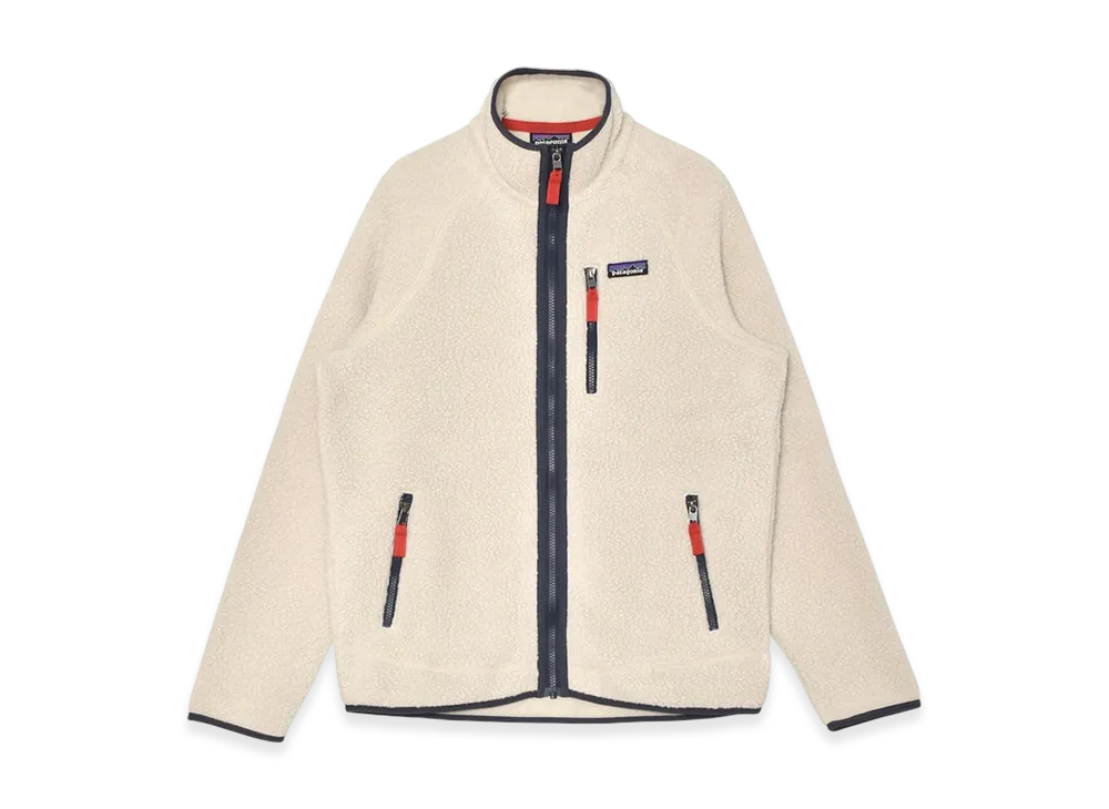 Patagonia Retro Pile Fleece Jacket "Pelican/Smolder Blue"