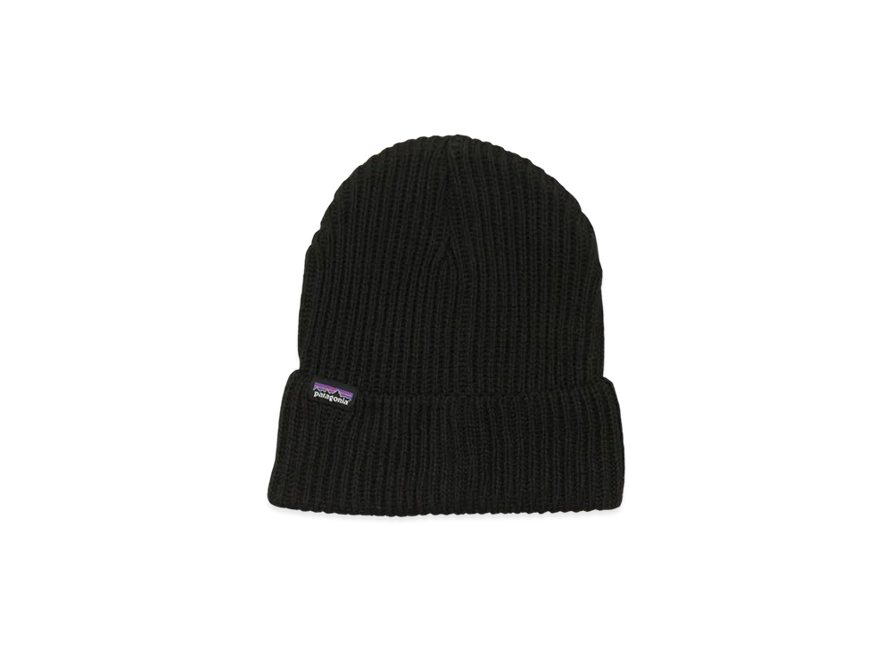 Patagonia Fishermans Rolled Beanie "Black"