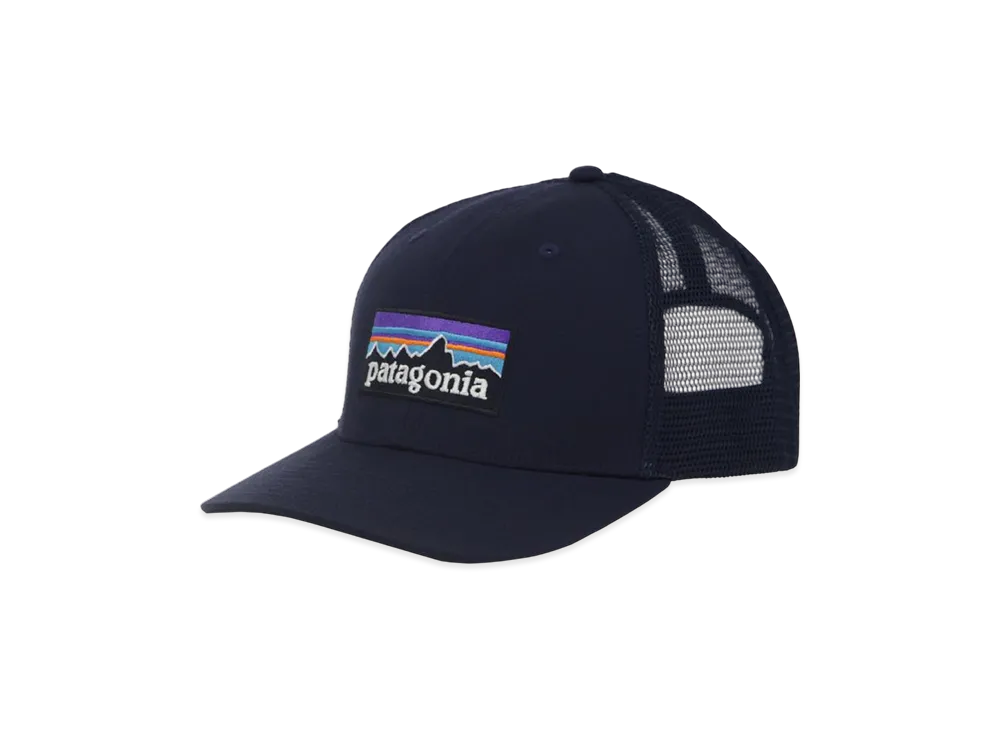 Patagonia P-6 Logo Trucker Hat "New Navy"