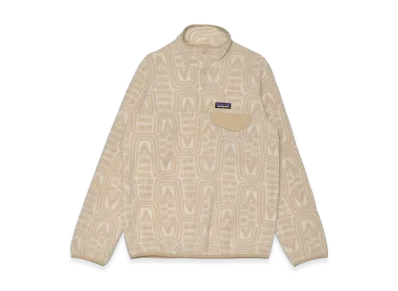 Patagonia Lightweight Synchilla Snap-T Pullover "Flow/Dyno White"